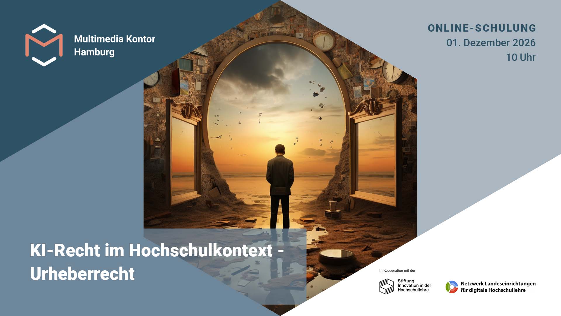 Ein surrealistisches KI generiertes Werbebild