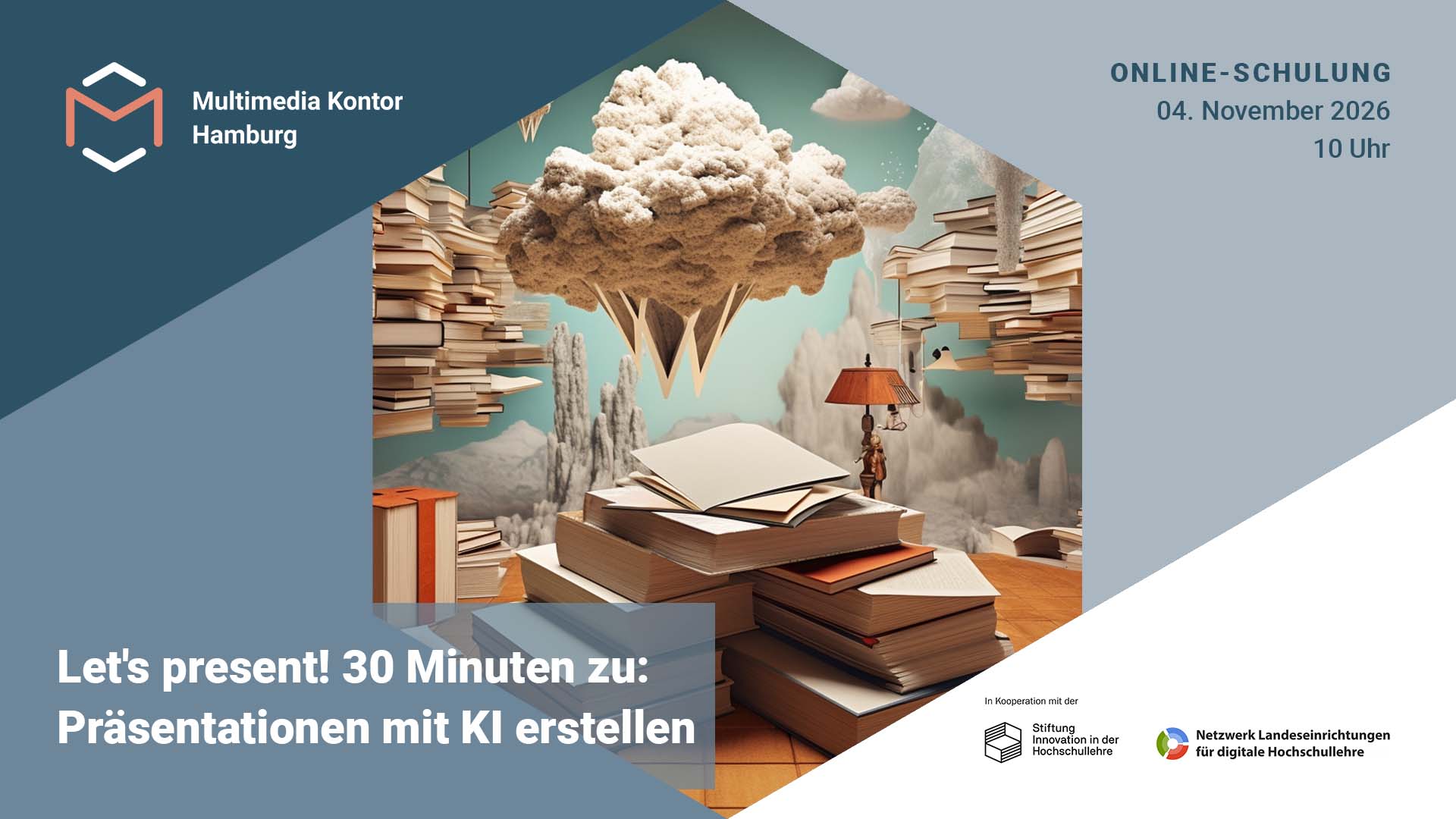 Ein surrealistisches KI generiertes Werbebild